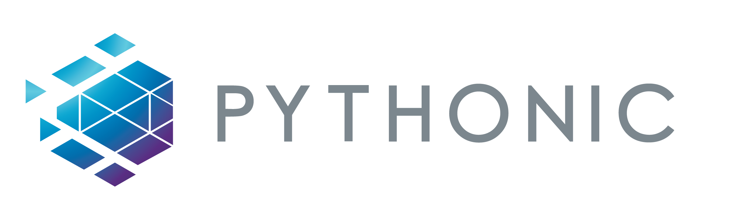 Pythonic_logo horizontal-gradient